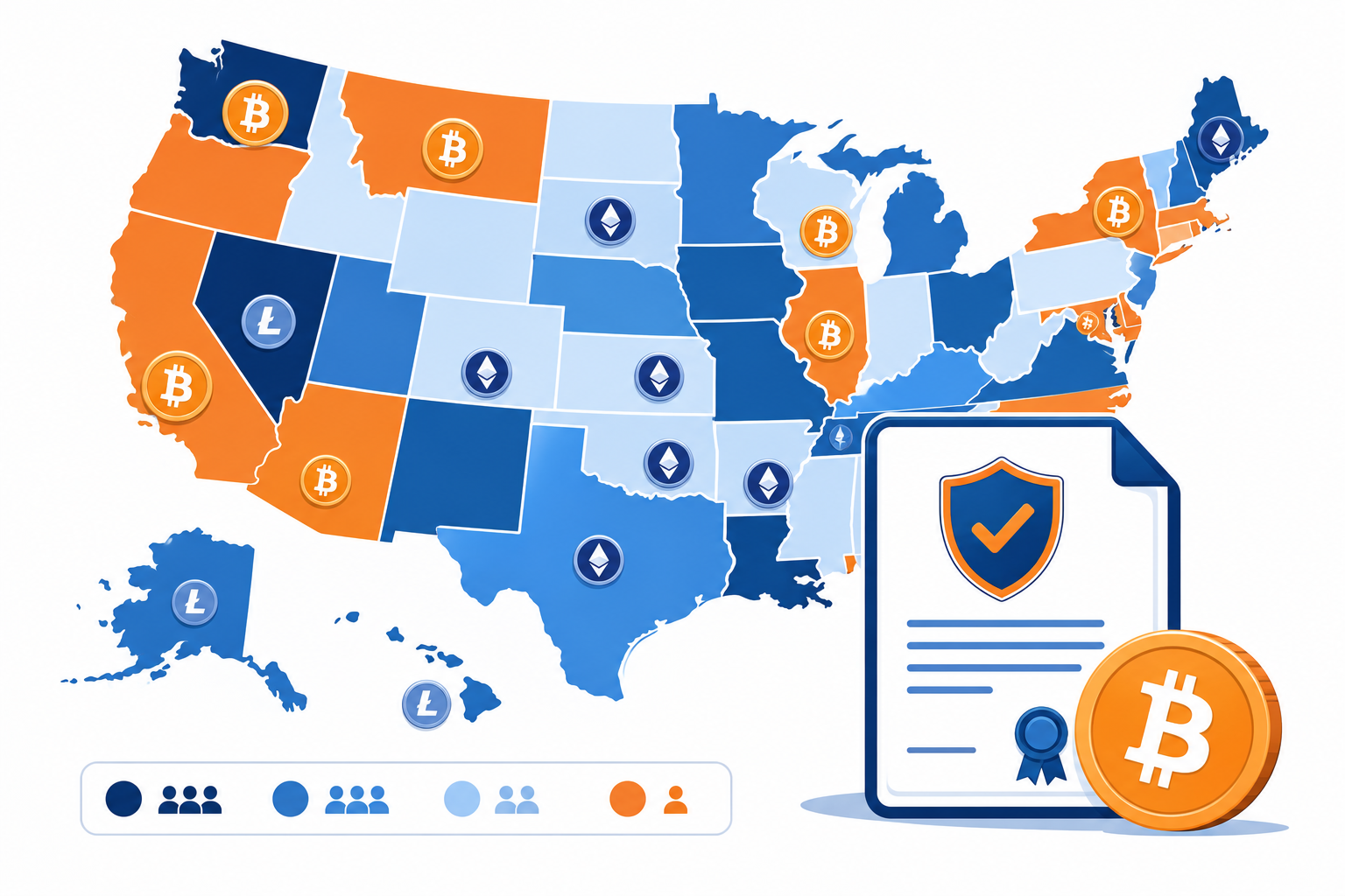 Cryptocurrency Licensing Requirements by State: What Crypto Companies Need to Know