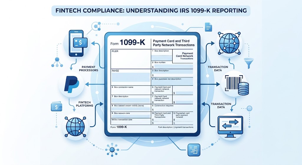 IRS 1099-K Reporting Requirements for Fintechs and Payment Platforms