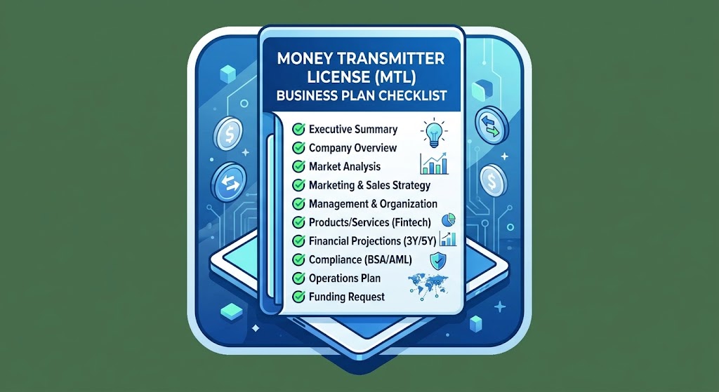 Money Transmitter License Business Plan Requirements: What to Include