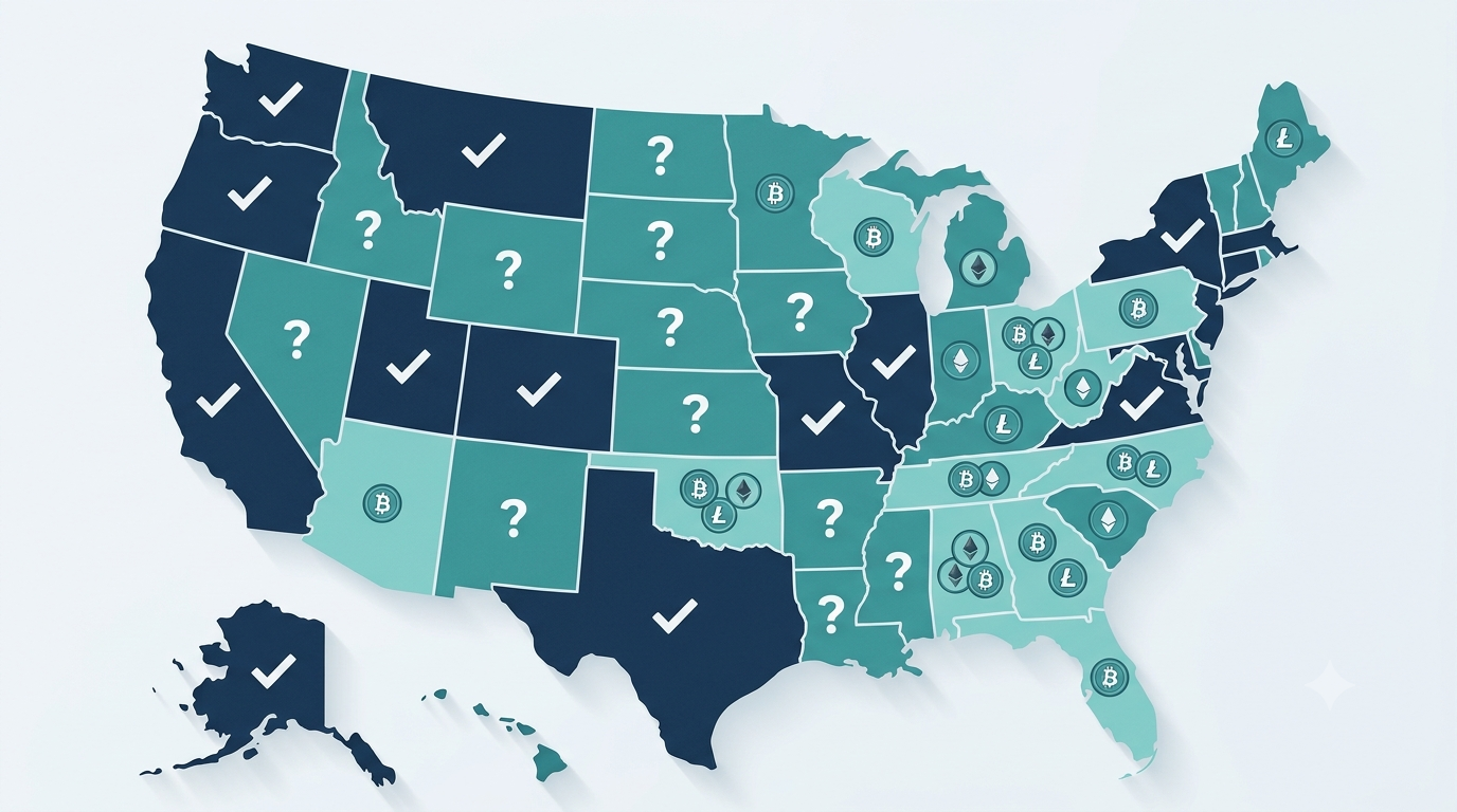 States Without Crypto License Requirements: What Fintechs Need to Know